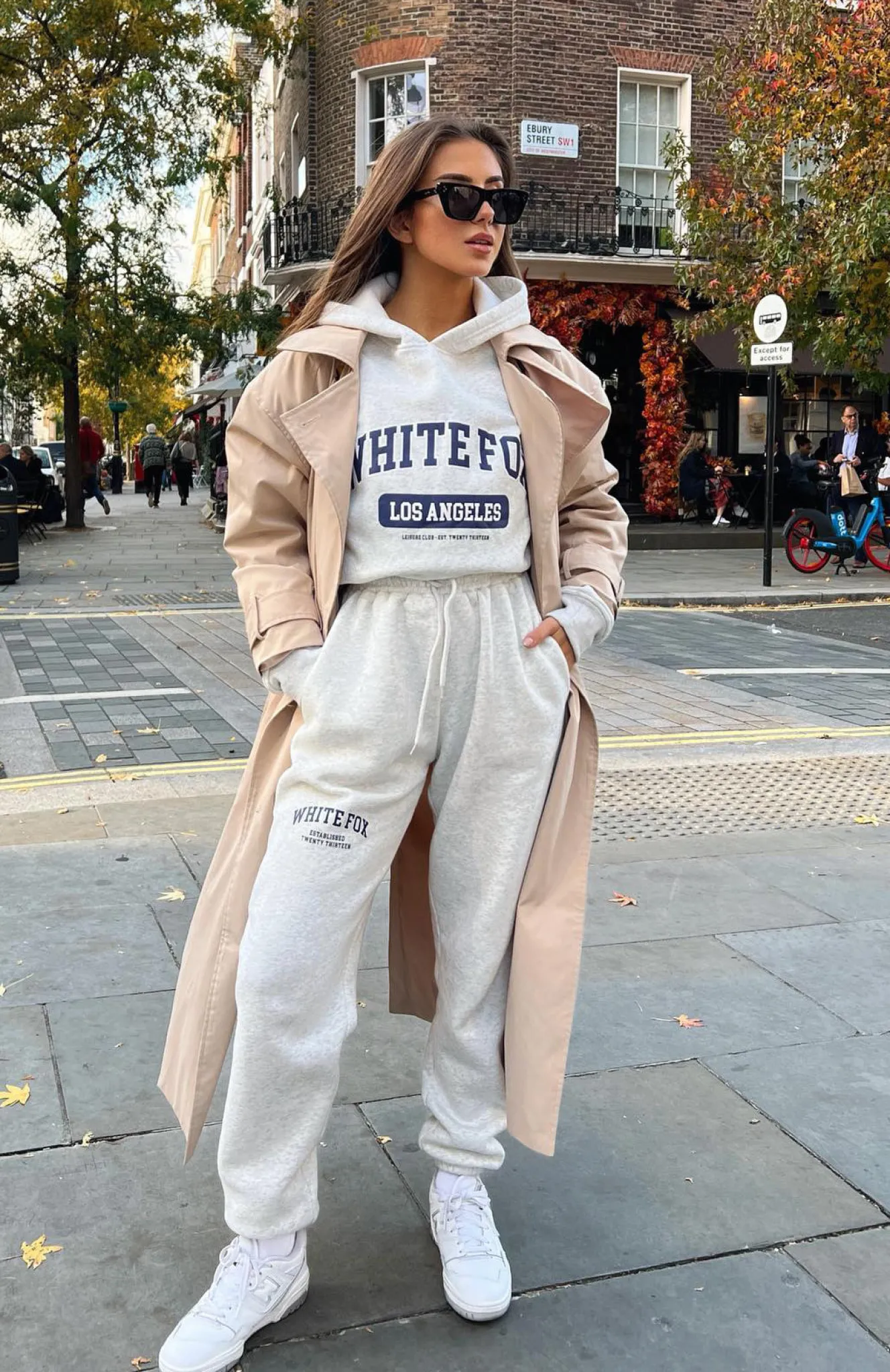 Jackets & Blazers | White Fox Boutique Varsity Vibe Hoodie Marle grey