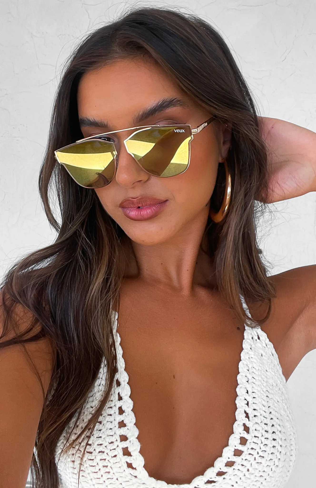 Sunglasses | White Fox Boutique Verzy Sunglasses gold