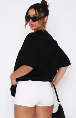 Shirts & Blouses | White Fox Boutique Vibe Is Unmatched Oversized Tee black