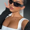 Restocked | White Fox Boutique Viper Sunglasses black