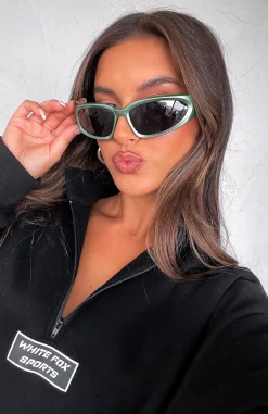 Sunglasses | White Fox Boutique Viper Sunglasses green