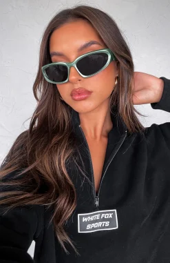 Sunglasses | White Fox Boutique Viper Sunglasses green