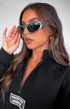 Sunglasses | White Fox Boutique Viper Sunglasses green