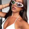 Sunglasses | White Fox Boutique Viper Sunglasses pink