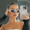 Sunglasses | White Fox Boutique Viper Sunglasses Silver/ black