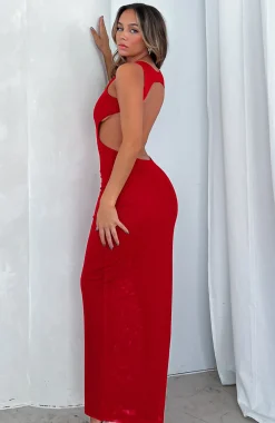 Formal Dresses | White Fox Boutique Vixen Backless Maxi Dress red