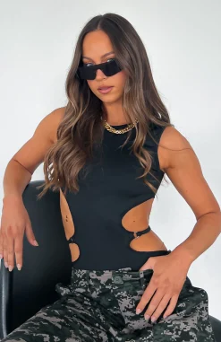 Shirts & Blouses | White Fox Boutique Want It Now Bodysuit black