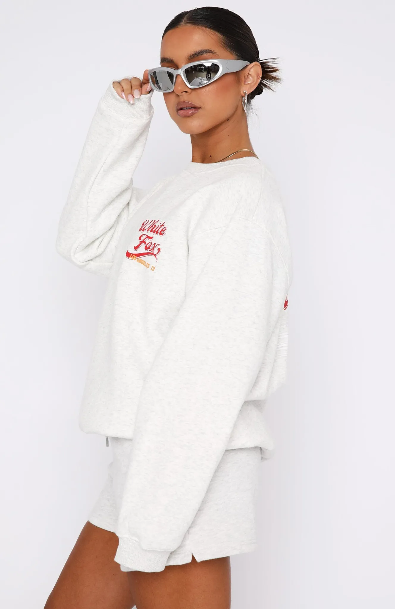 Jackets & Blazers | White Fox Boutique Watch The Game Sweater Marle grey