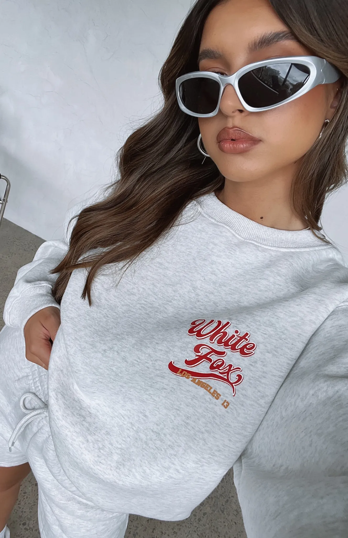 Jackets & Blazers | White Fox Boutique Watch The Game Sweater Marle grey