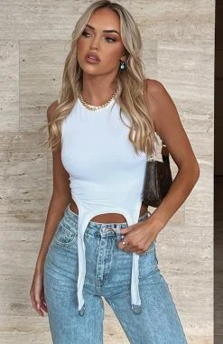Shirts & Blouses | White Fox Boutique Watching Out For You Crop white