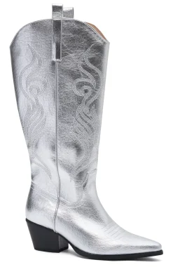 Boots | White Fox Boutique Western Cowboy Boots silver