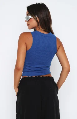 Shirts & Blouses | White Fox Boutique Where I Should Be Top Electric blue