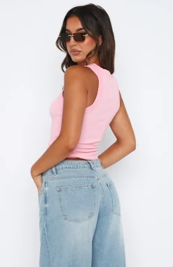 Shirts & Blouses | White Fox Boutique Where I Should Be Top pink
