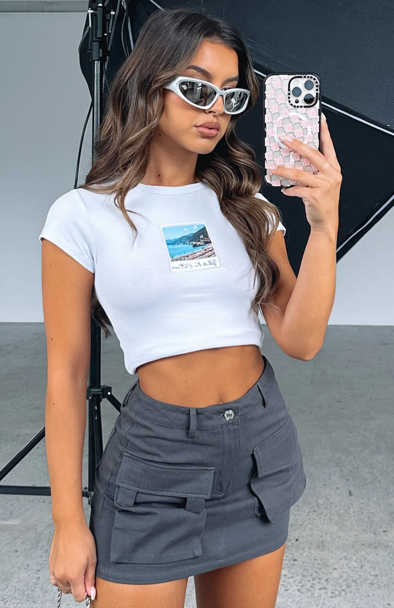 Shirts & Blouses | White Fox Boutique Where I'd Rather Be Baby Tee white