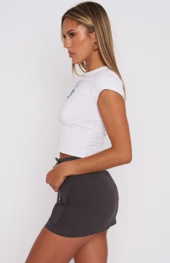 Shirts & Blouses | White Fox Boutique Where I'd Rather Be Baby Tee white