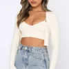 Shirts & Blouses | White Fox Boutique Who We Are Two Piece Crop Butter yellow