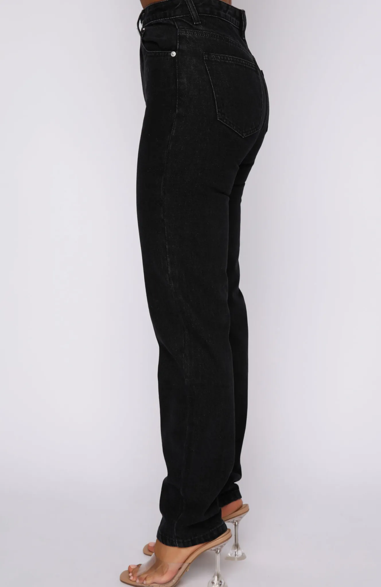 Denim | White Fox Boutique Who's That Girl Straight Leg Denim Jeans Vintage black