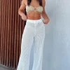 Pants | White Fox Boutique Wild One Pants Off white