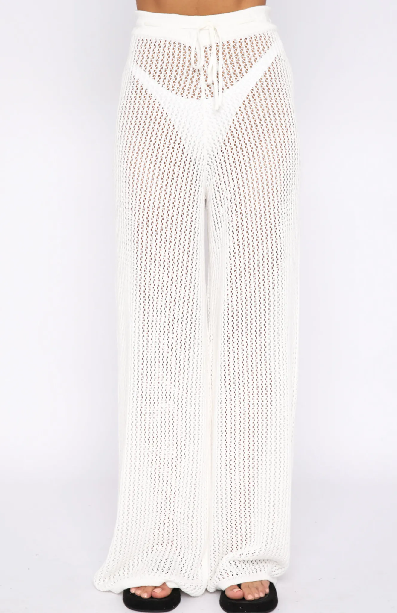 Pants | White Fox Boutique Wild One Pants Off white