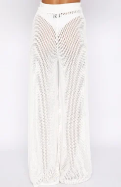 Pants | White Fox Boutique Wild One Pants Off white