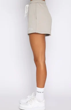 Shorts | White Fox Boutique You Know You Got It Lounge Shorts Taupe grey