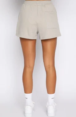 Shorts | White Fox Boutique You Know You Got It Lounge Shorts Taupe grey
