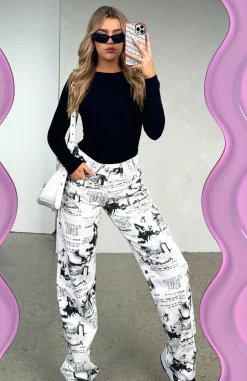 Pants | White Fox Boutique Your Choice Printed Pants white