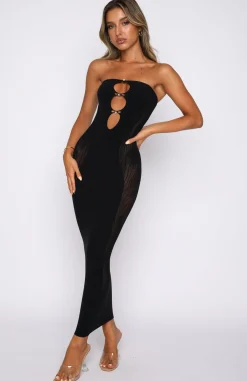 Restocked | White Fox Boutique Your Peace Midi Dress black