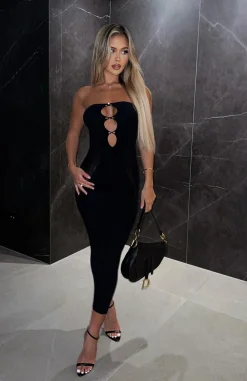 Restocked | White Fox Boutique Your Peace Midi Dress black