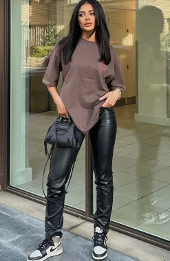 Pants | White Fox Boutique You've Got It PU Pants black