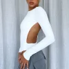 Shirts & Blouses | White Fox Boutique You've Got The Love Long Sleeve Bodysuit white