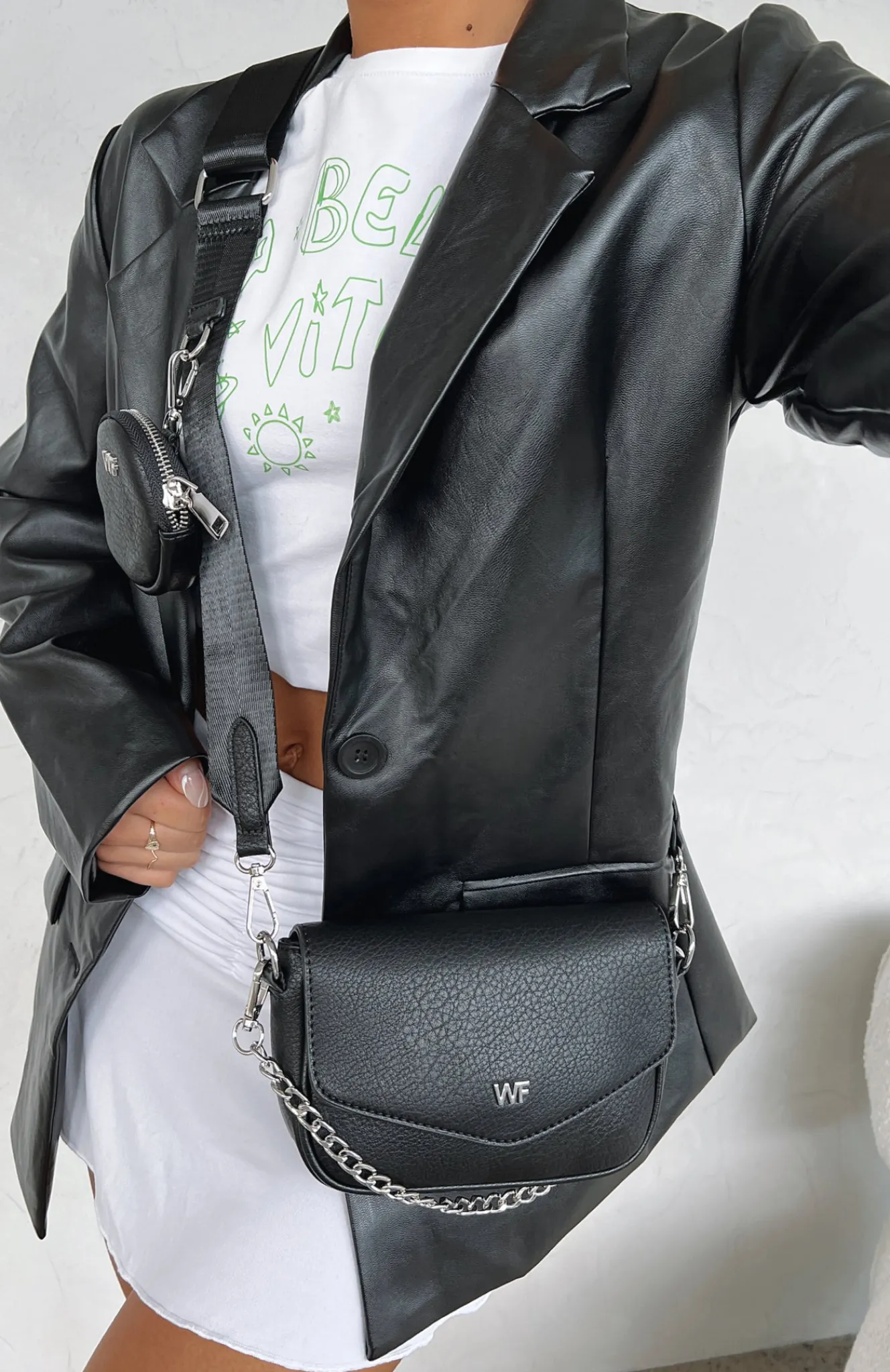 Bags | White Fox Boutique Zoe Bag PU black