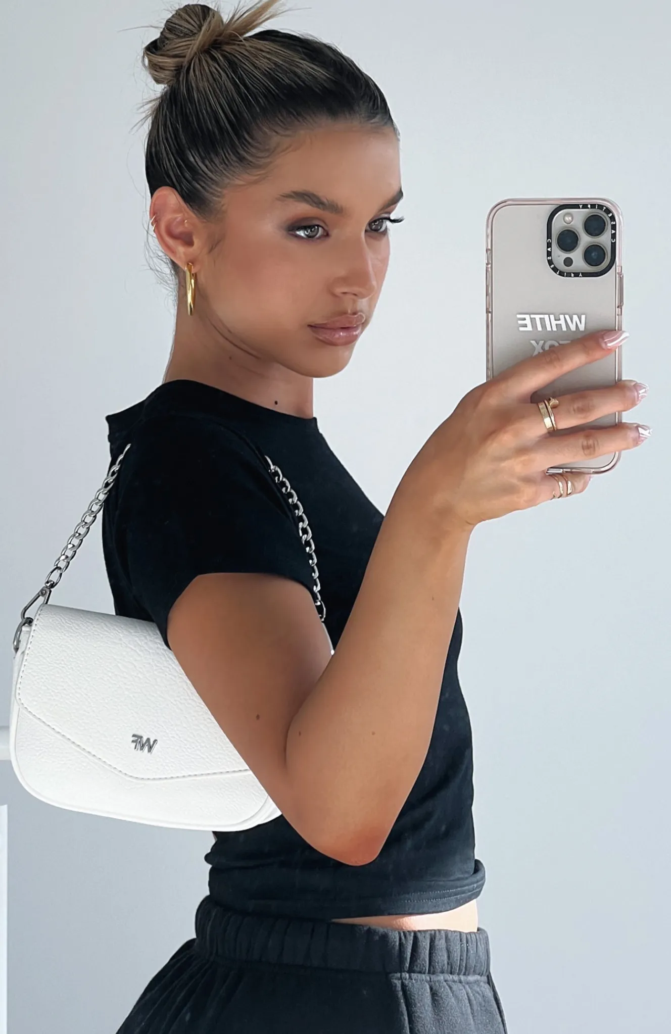 Bags | White Fox Boutique Zoe Bag PU white